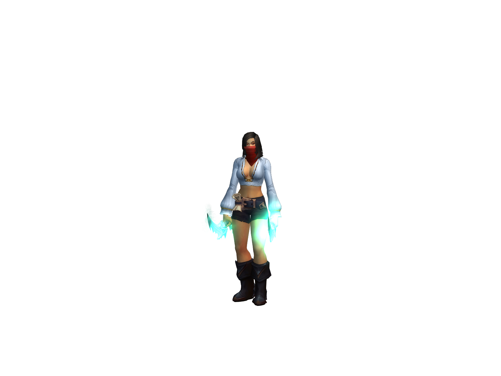 Rinkabel 3D character render