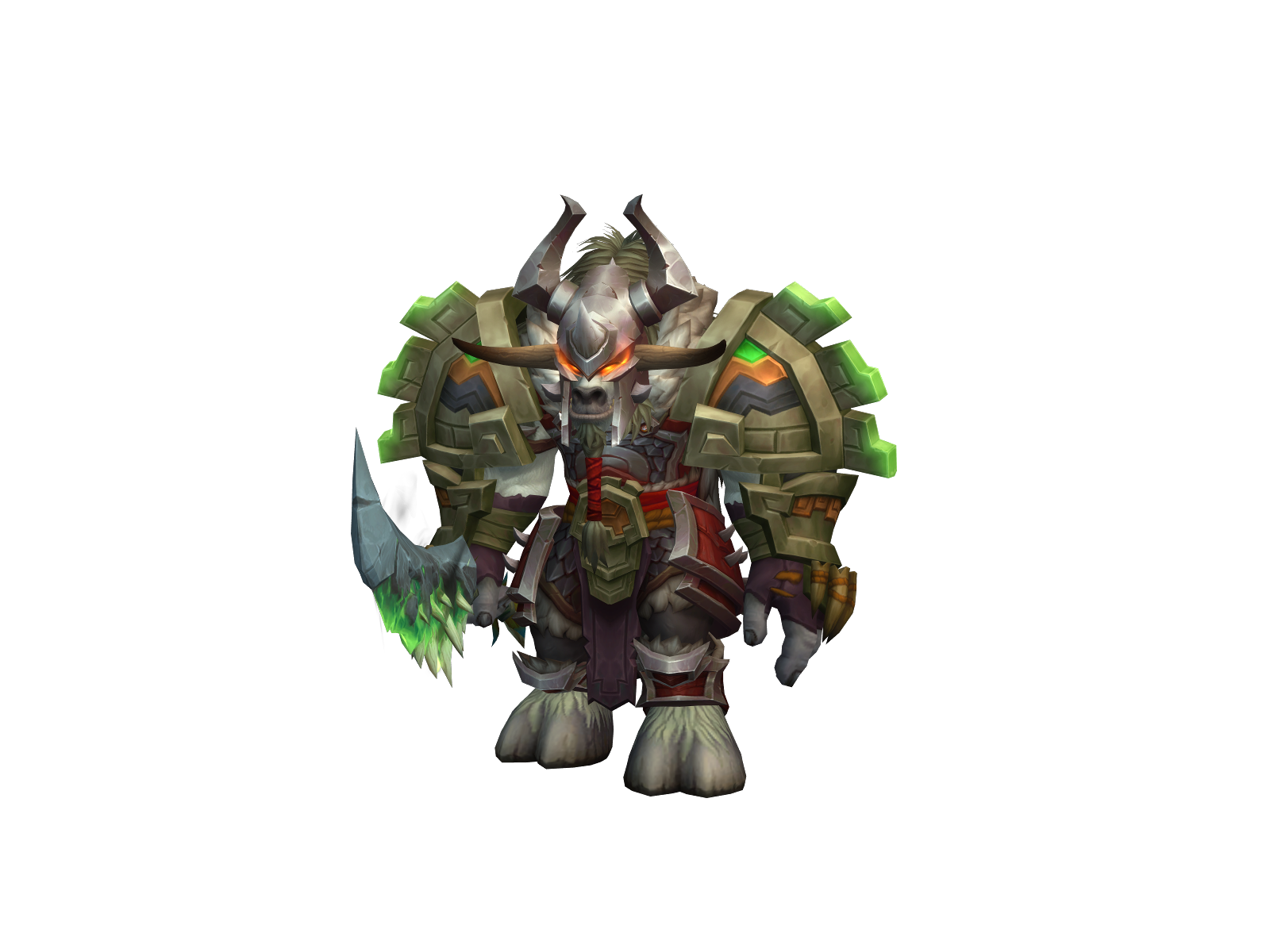 Polaires 3D character render