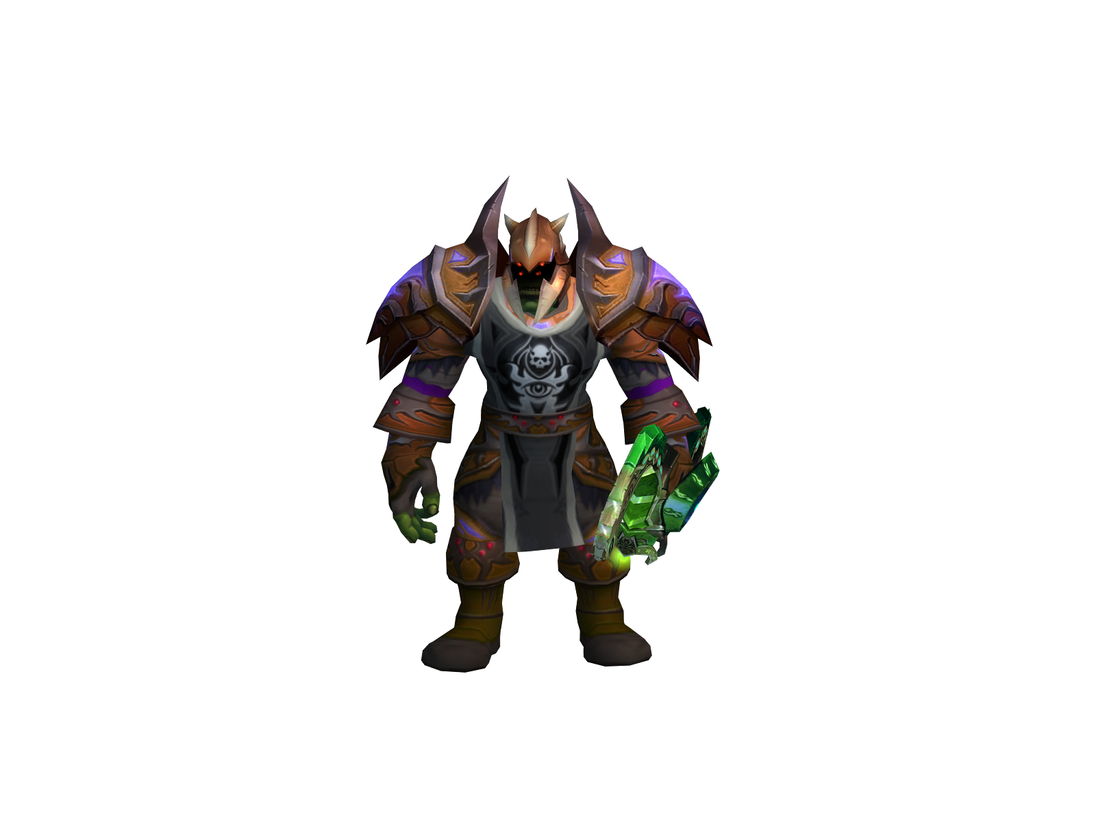 Teflon 3D character render