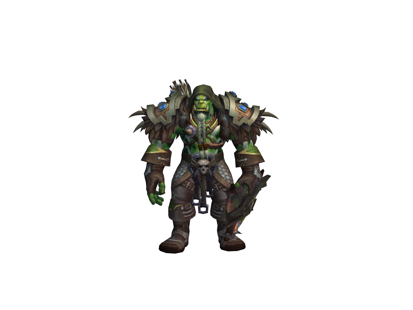 Klifs 3D character render