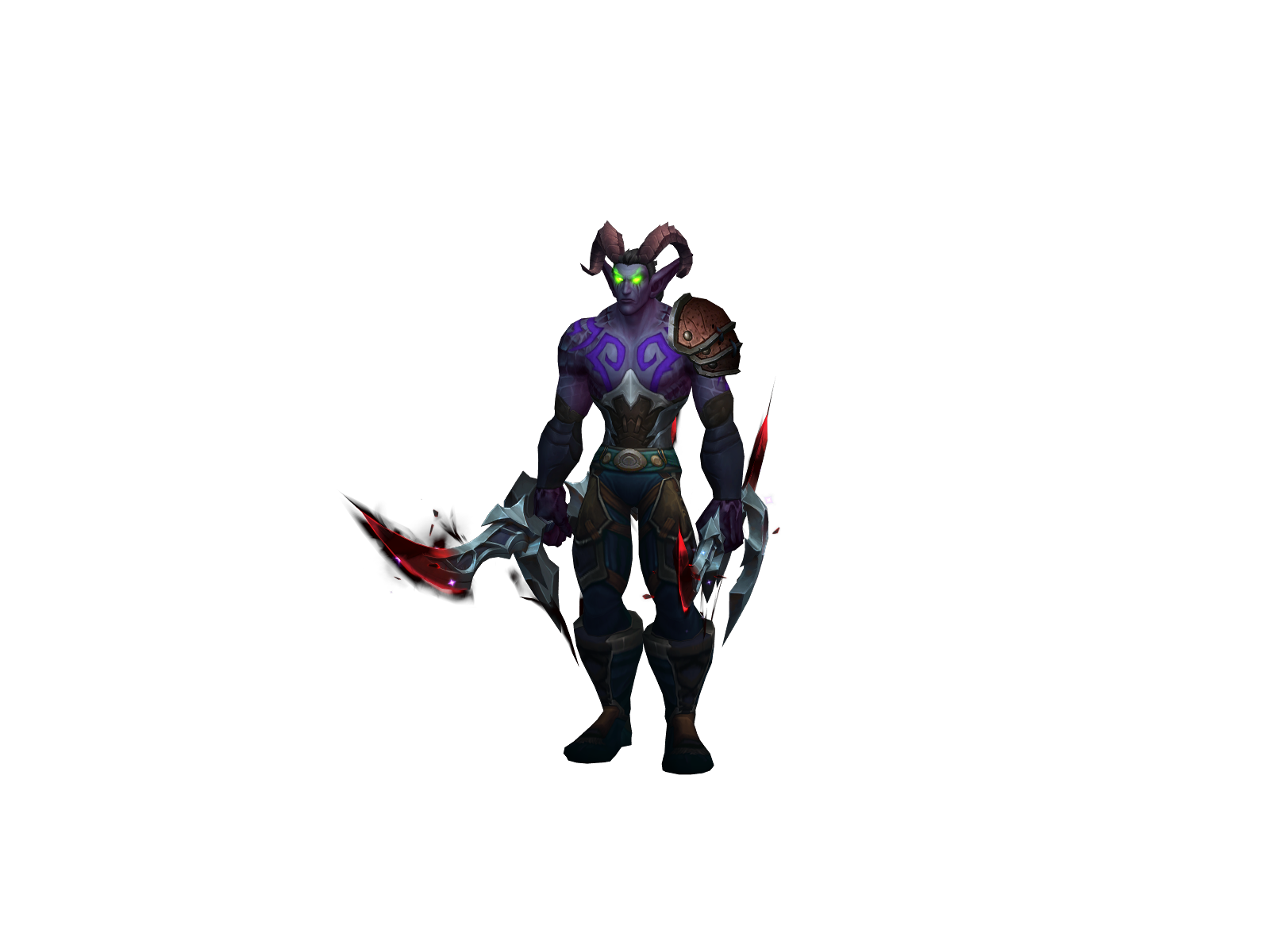 Náchtmerrie 3D character render