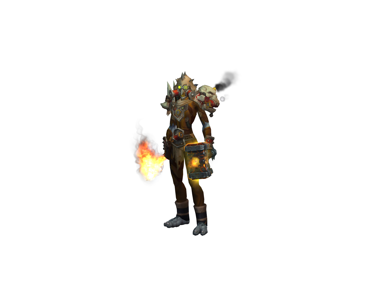 Rosynka 3D character render