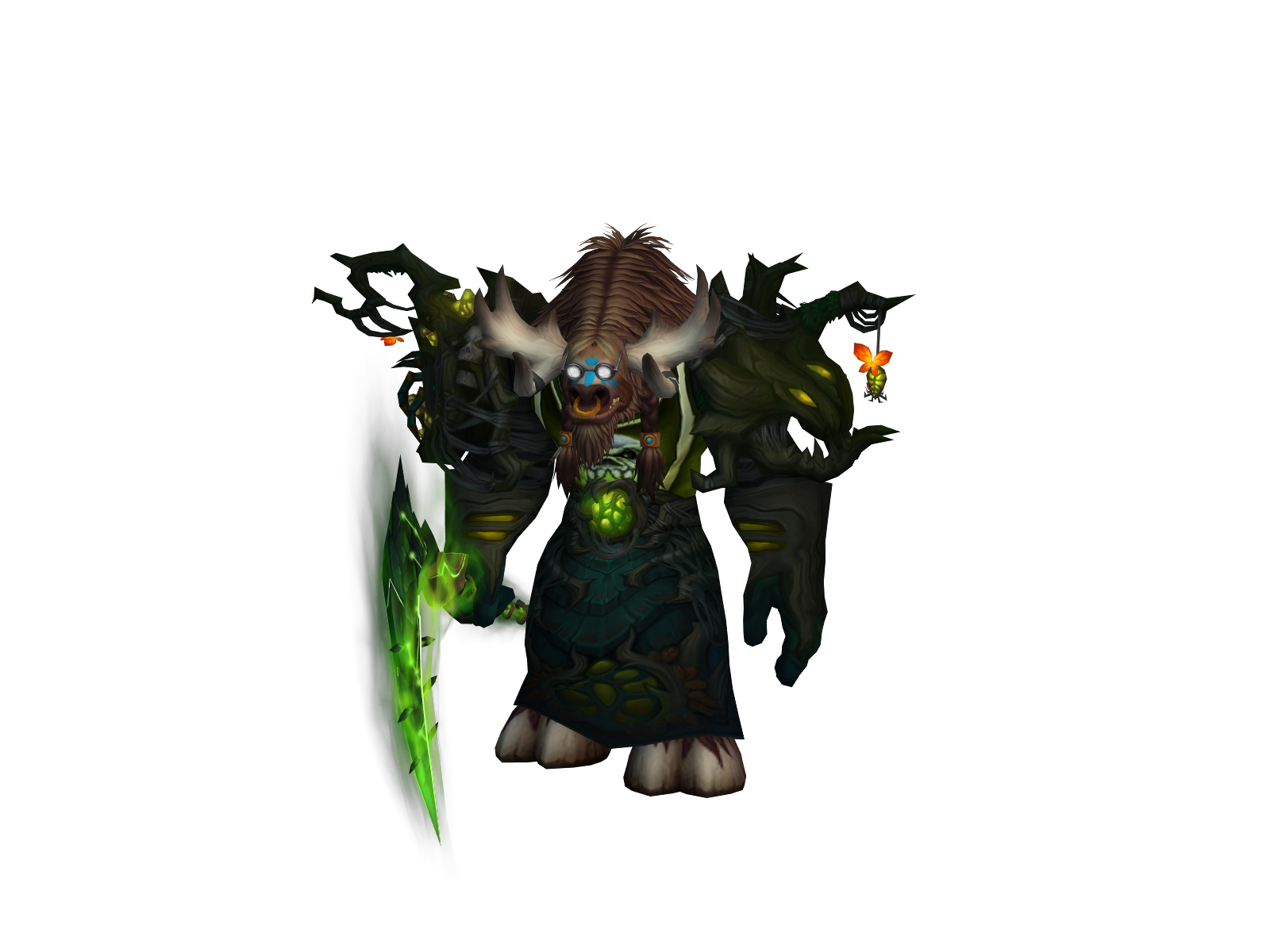 Hackngrass 3D character render