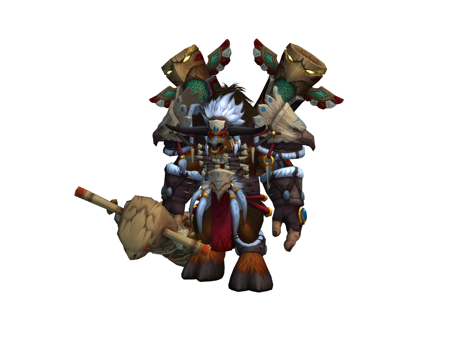 Qaswarah 3D character render