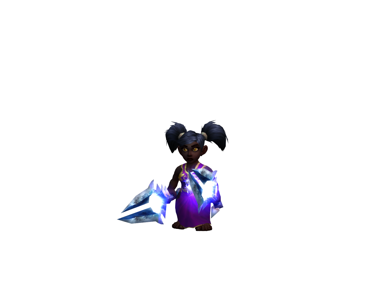 Inaragni 3D character render