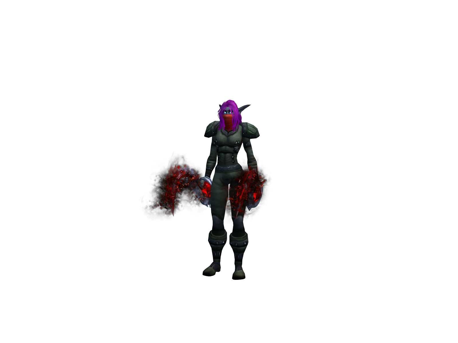 Novocainex 3D character render