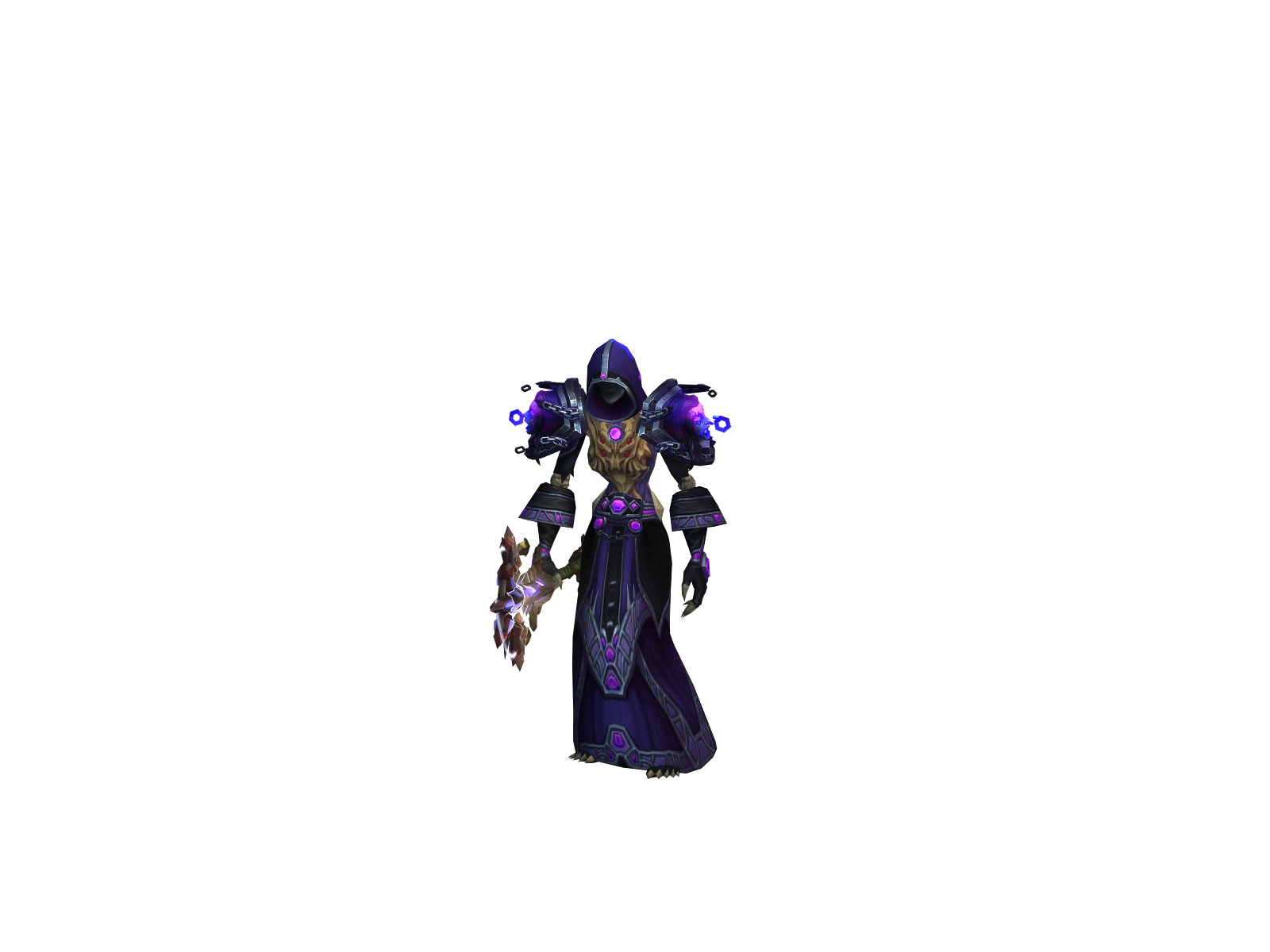 Shadowflexin 3D character render