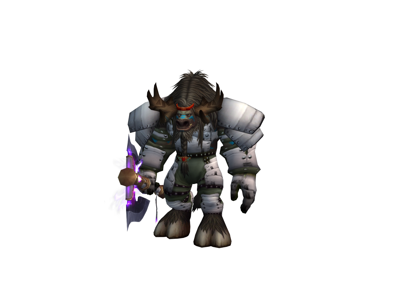 Dunlon 3D character render
