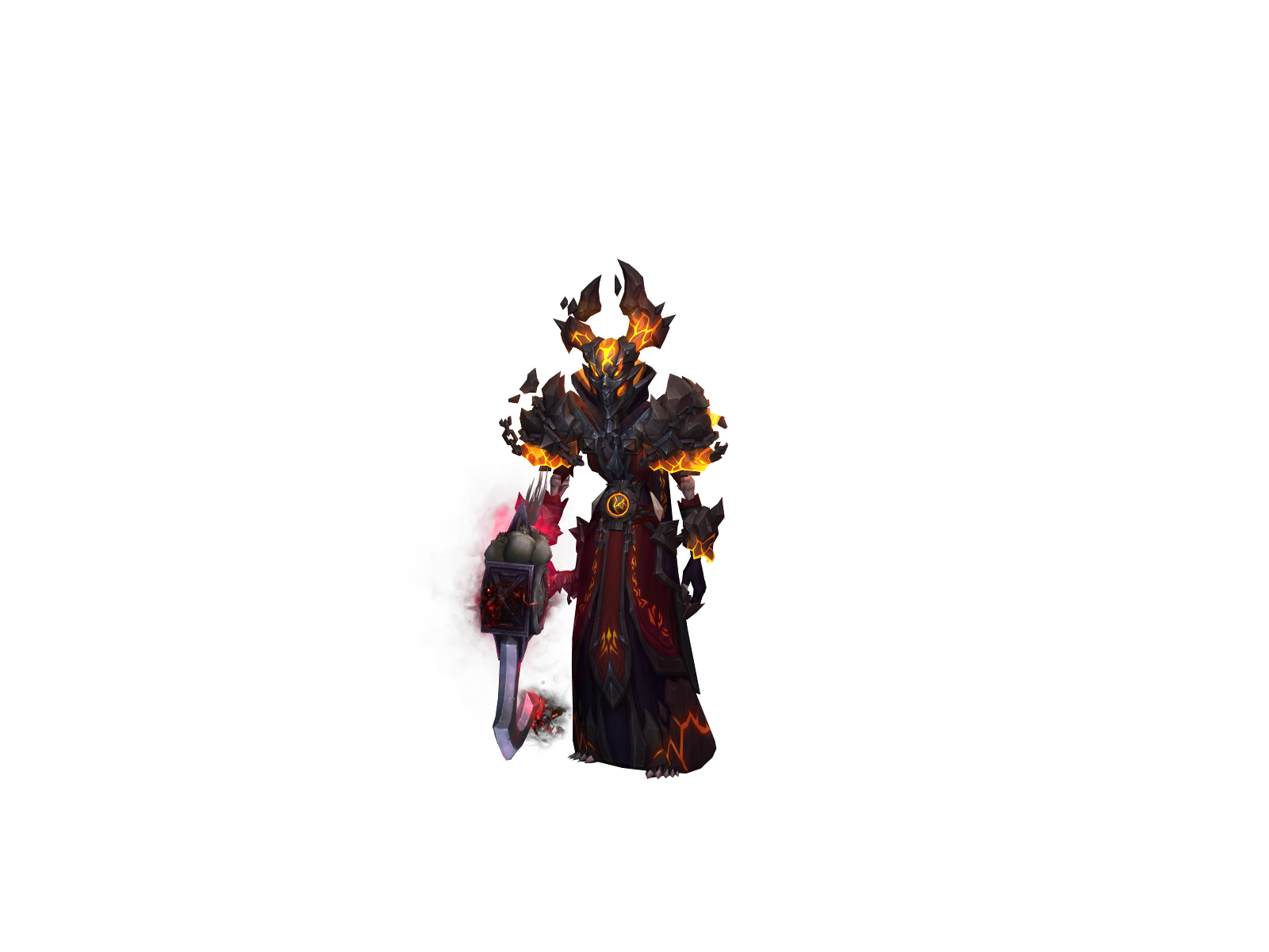 Hellsplat 3D character render