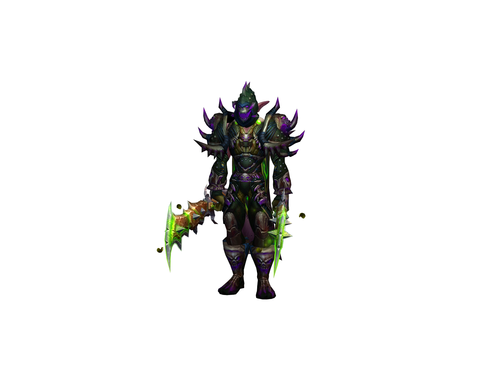 Skullith 3D character render
