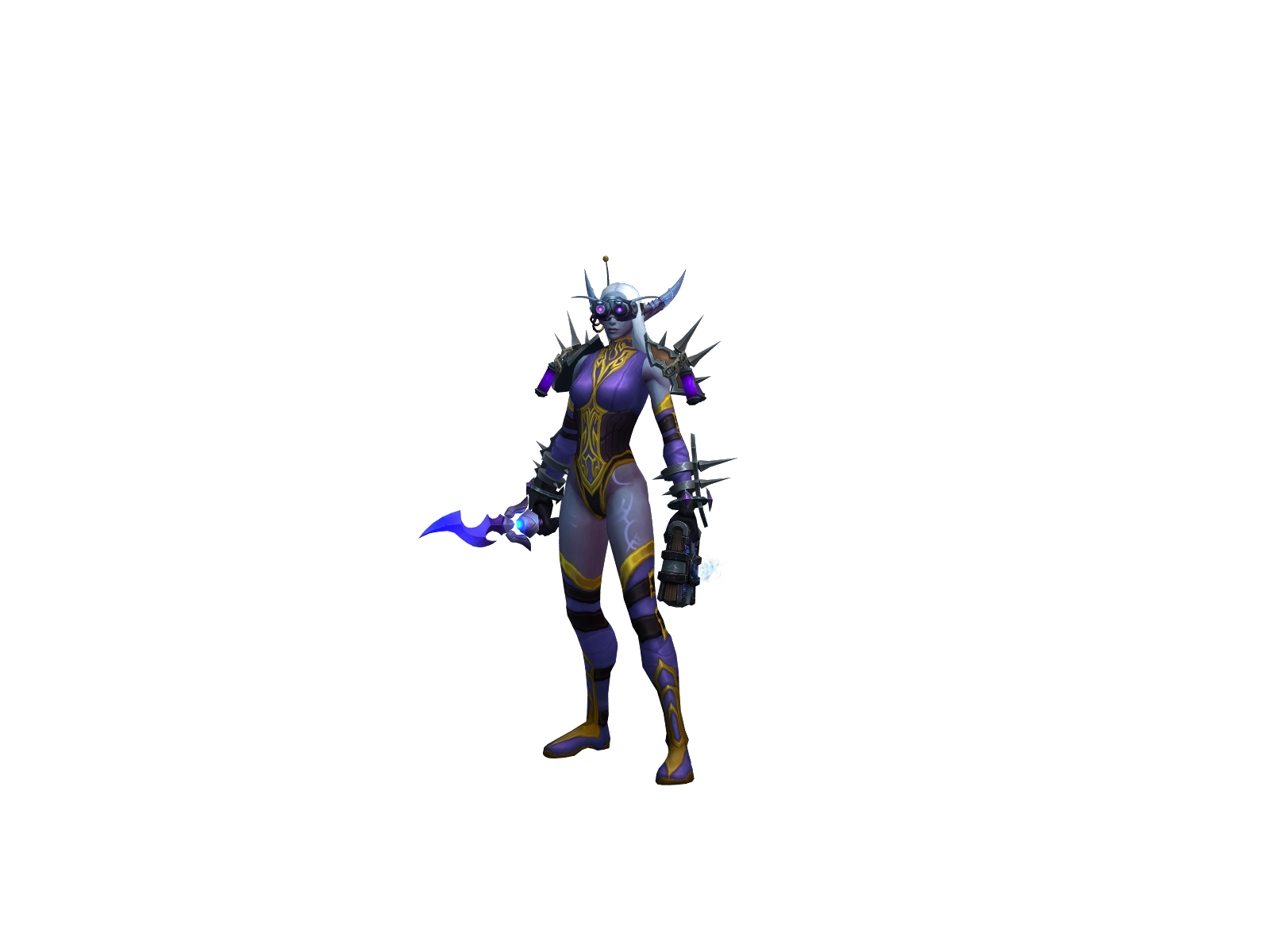 Manaperle 3D character render