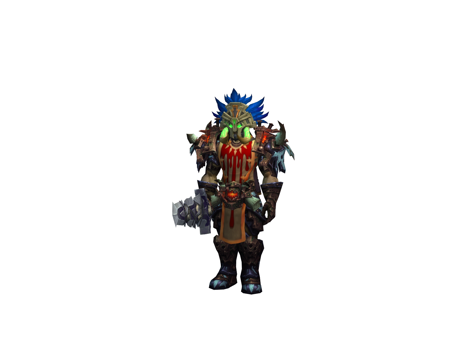 Testø 3D character render