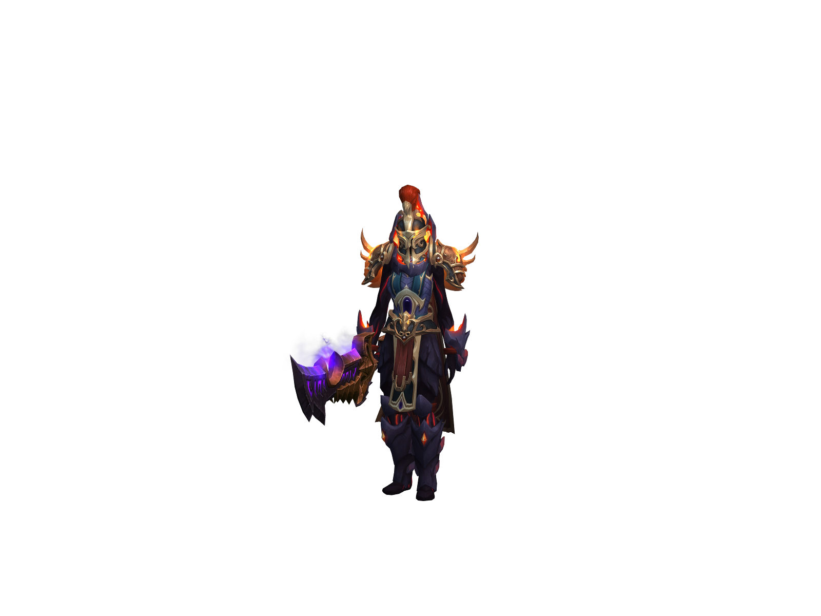 Primeval 3D character render