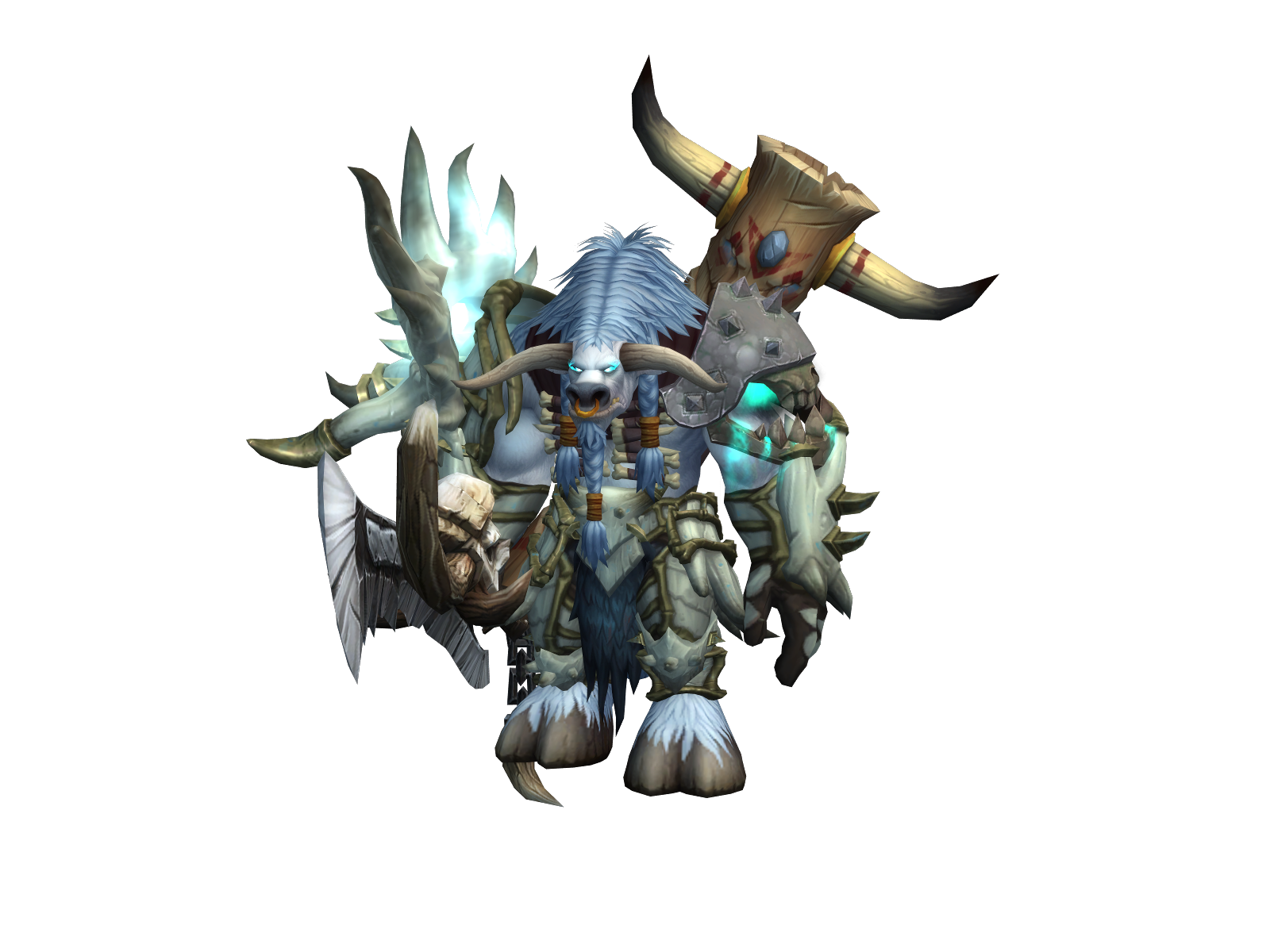Geisterheile 3D character render