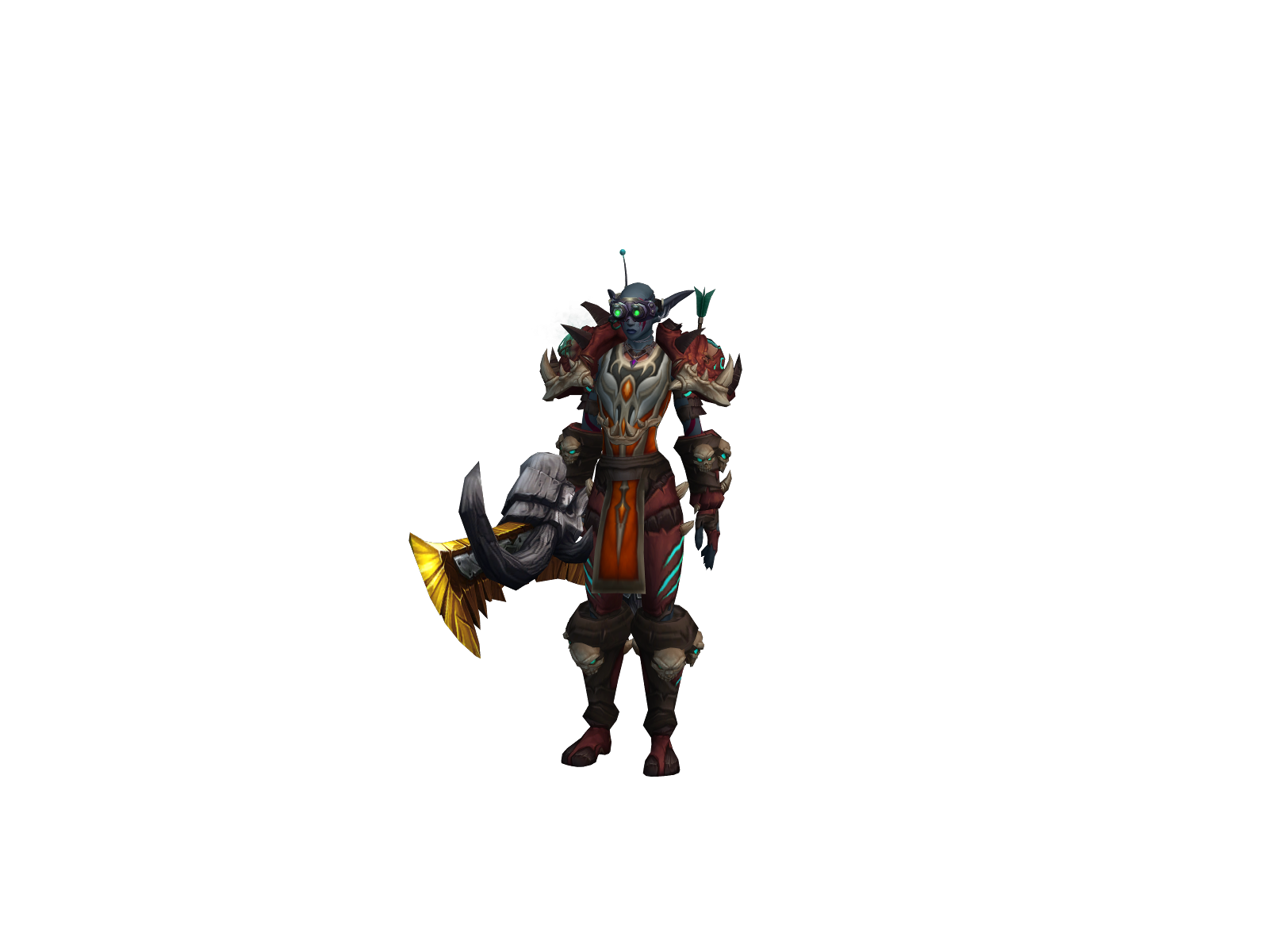 Ekos 3D character render