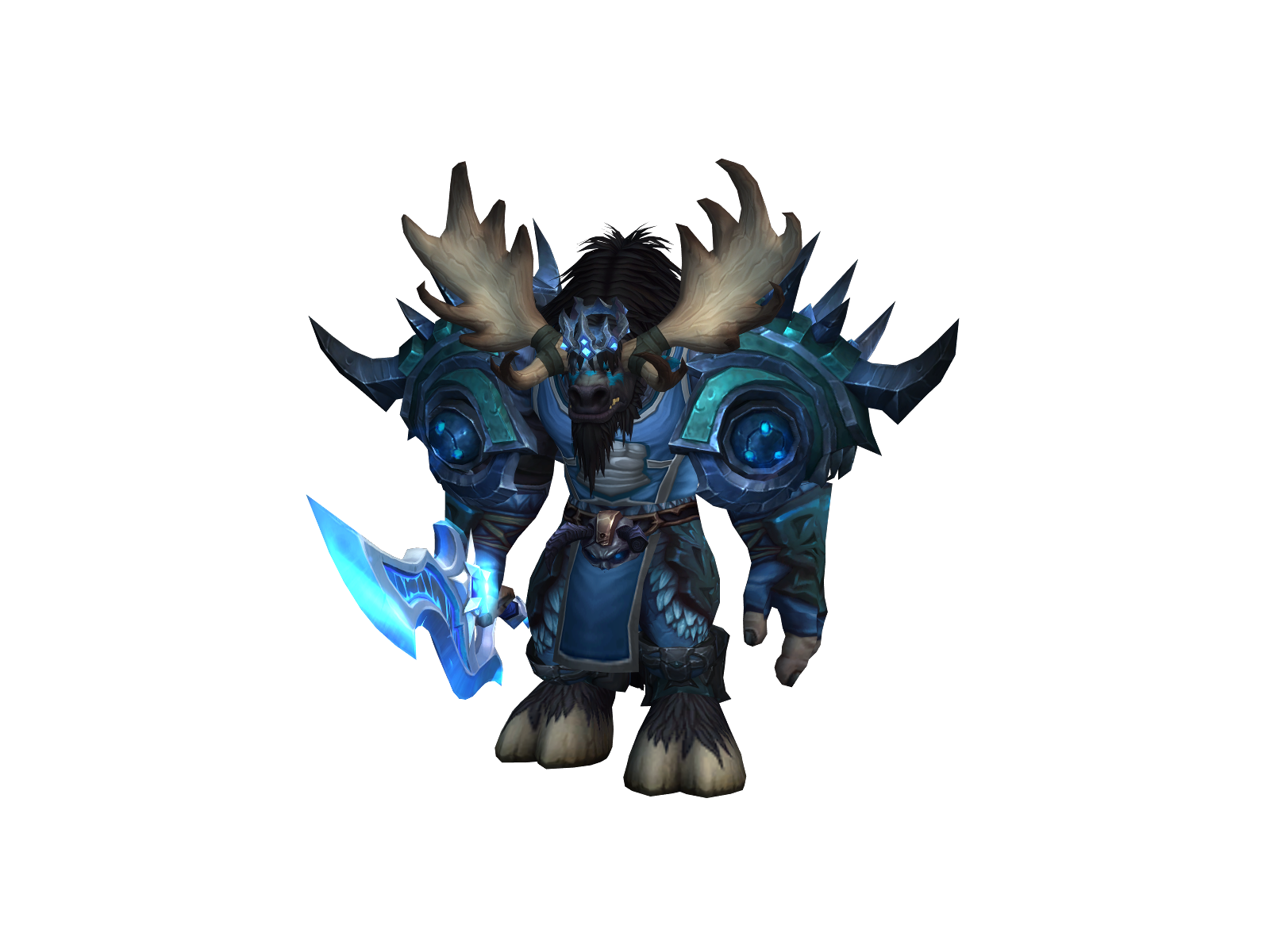 Branbú 3D character render
