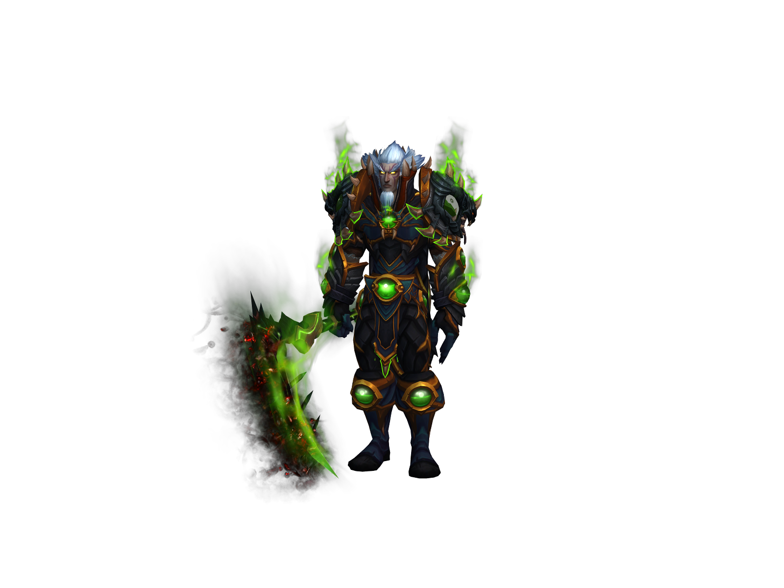 Cavus 3D character render