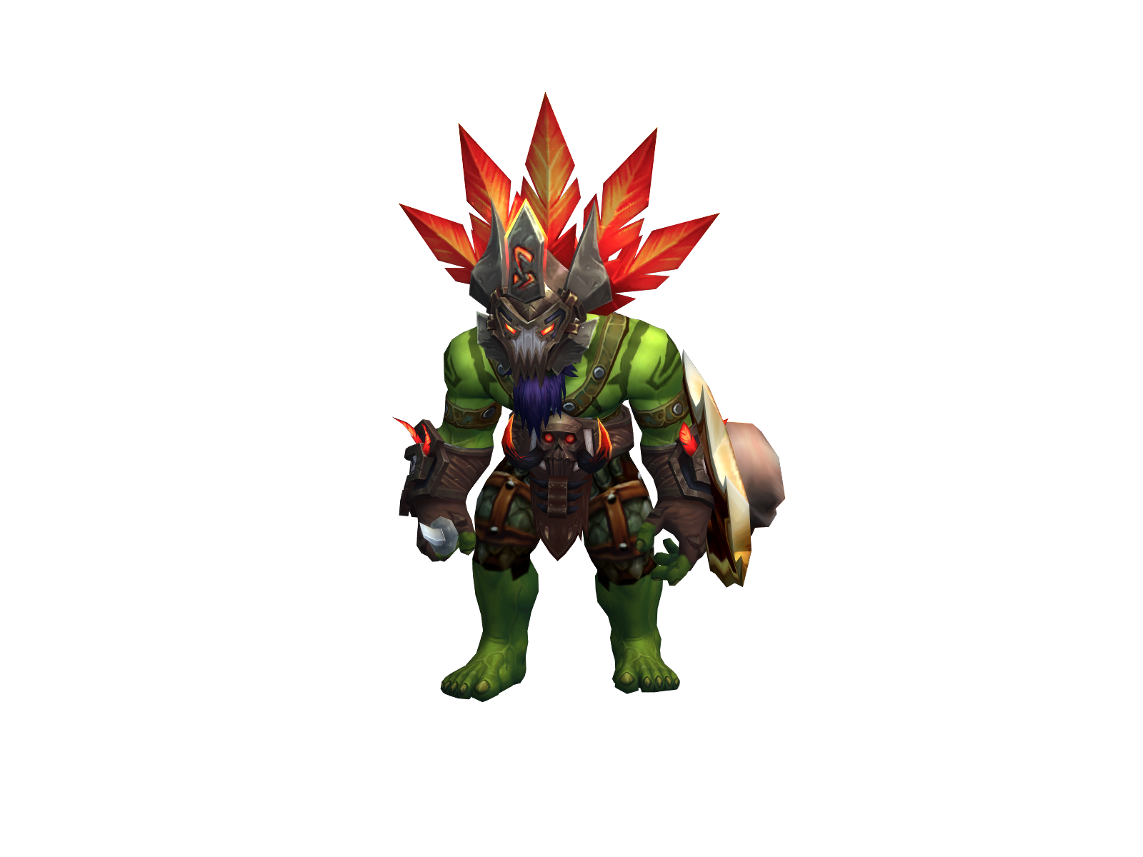 Rake 3D character render