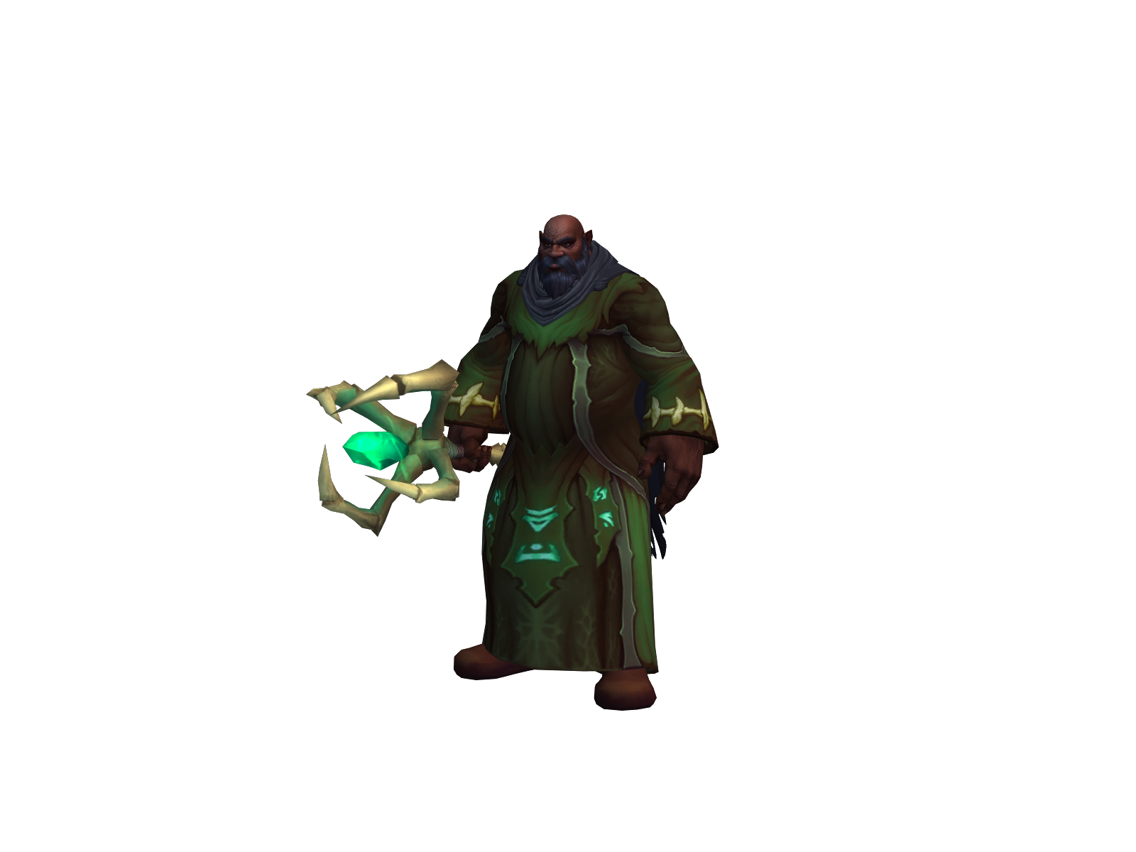 Moonkin 3D character render
