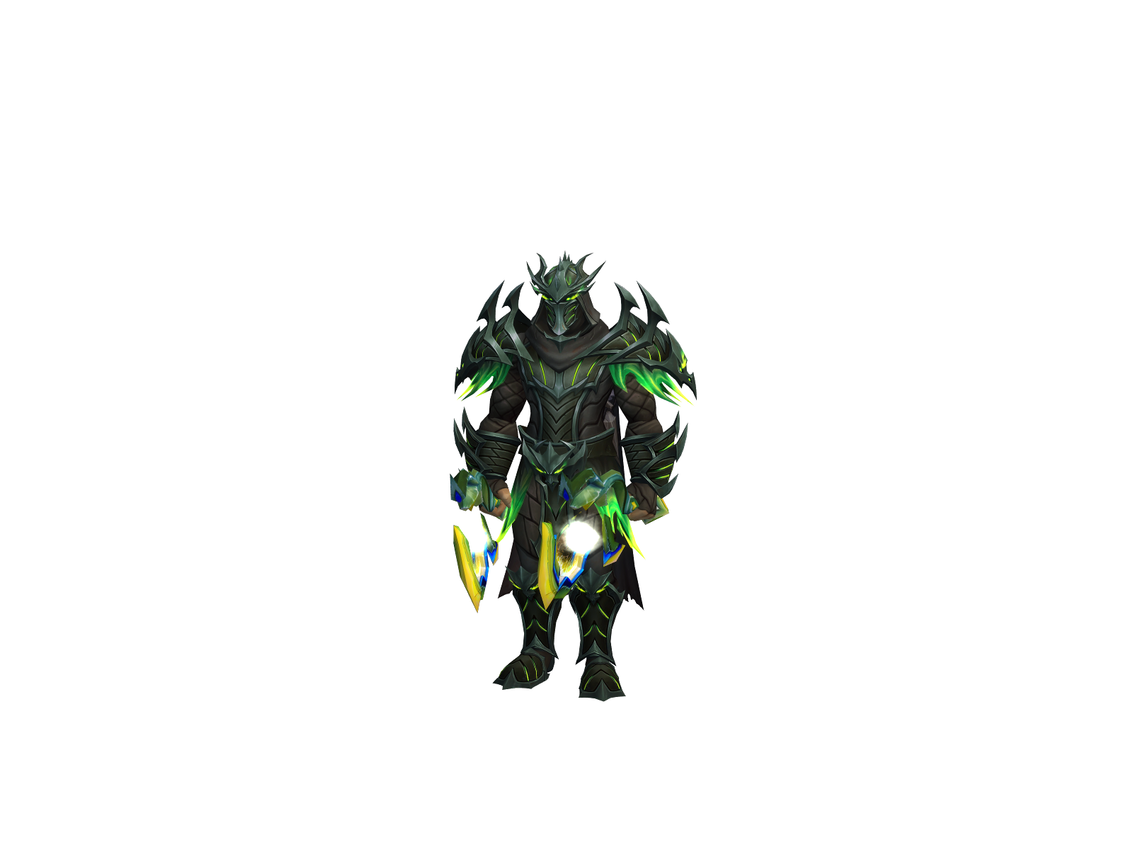 Føufight 3D character render