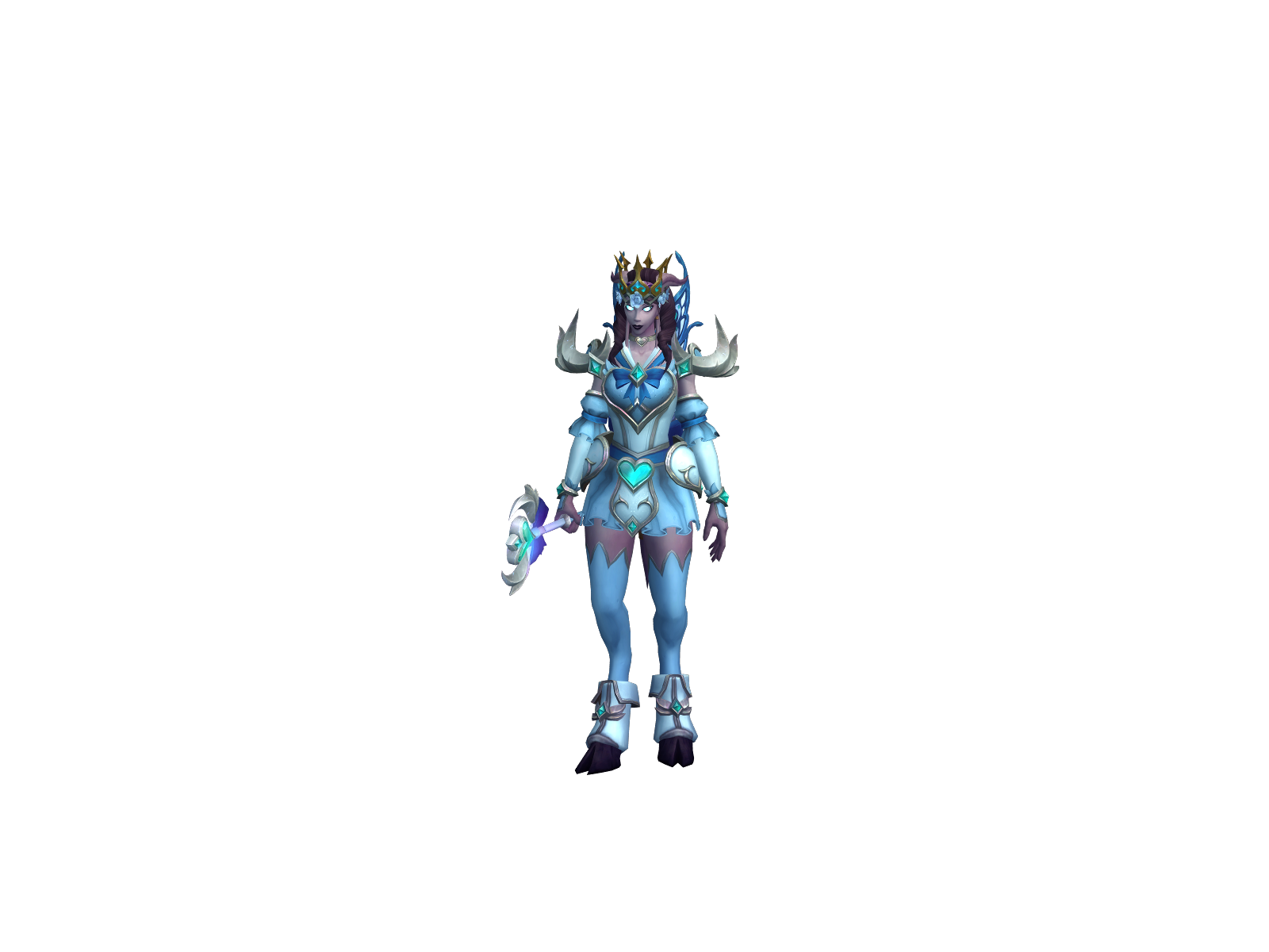 pårfãìíte 3D character render