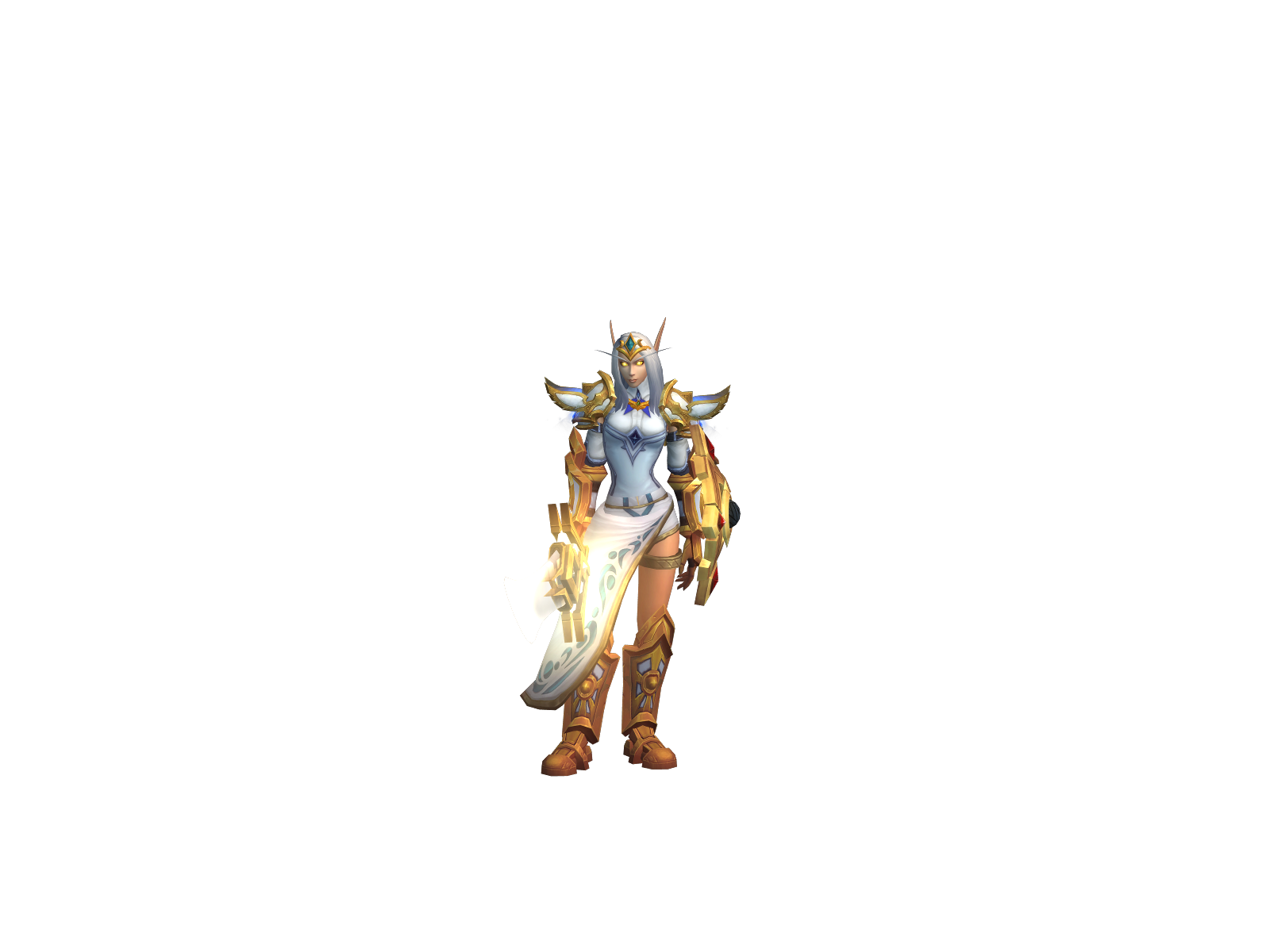 Althaïre 3D character render