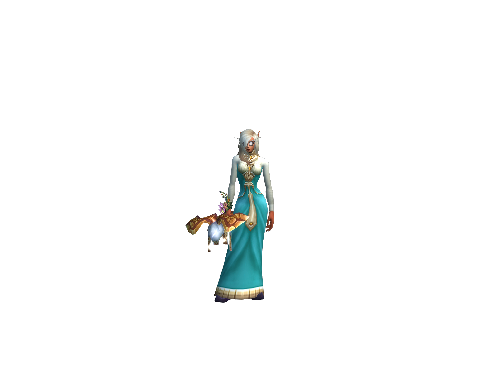 Cëly 3D character render