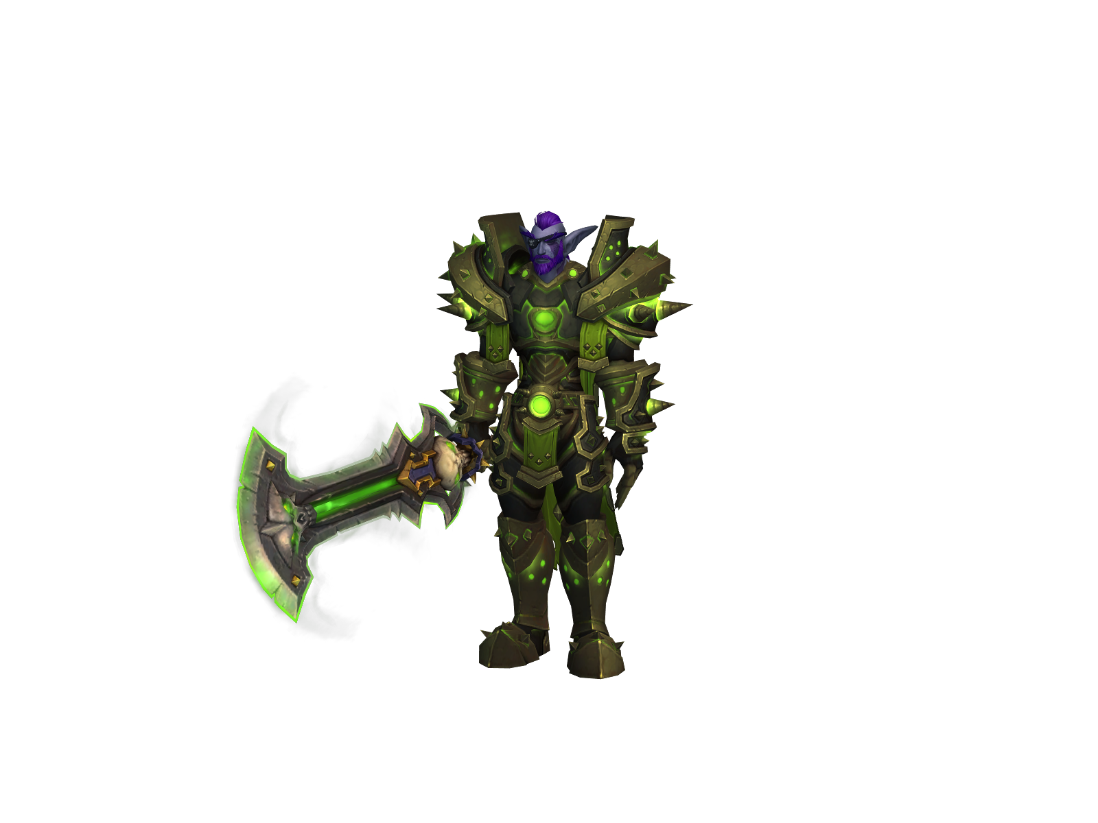 Oropher 3D character render