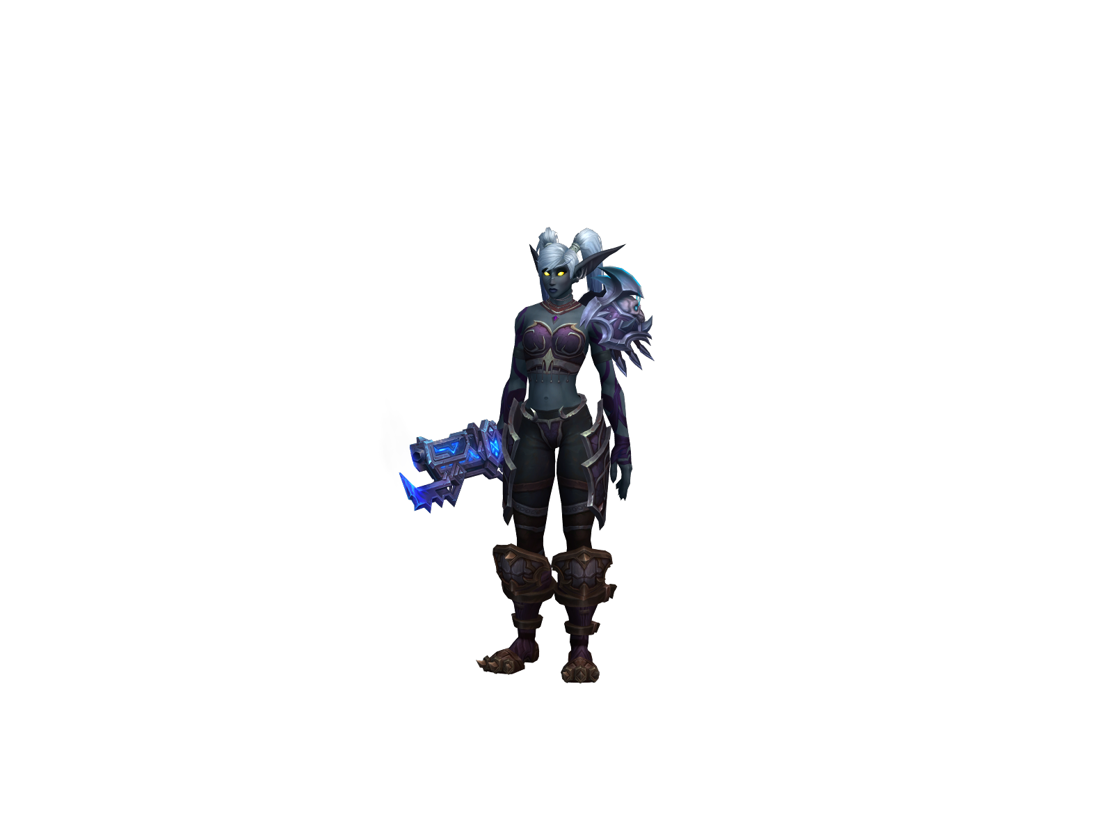 Nya 3D character render