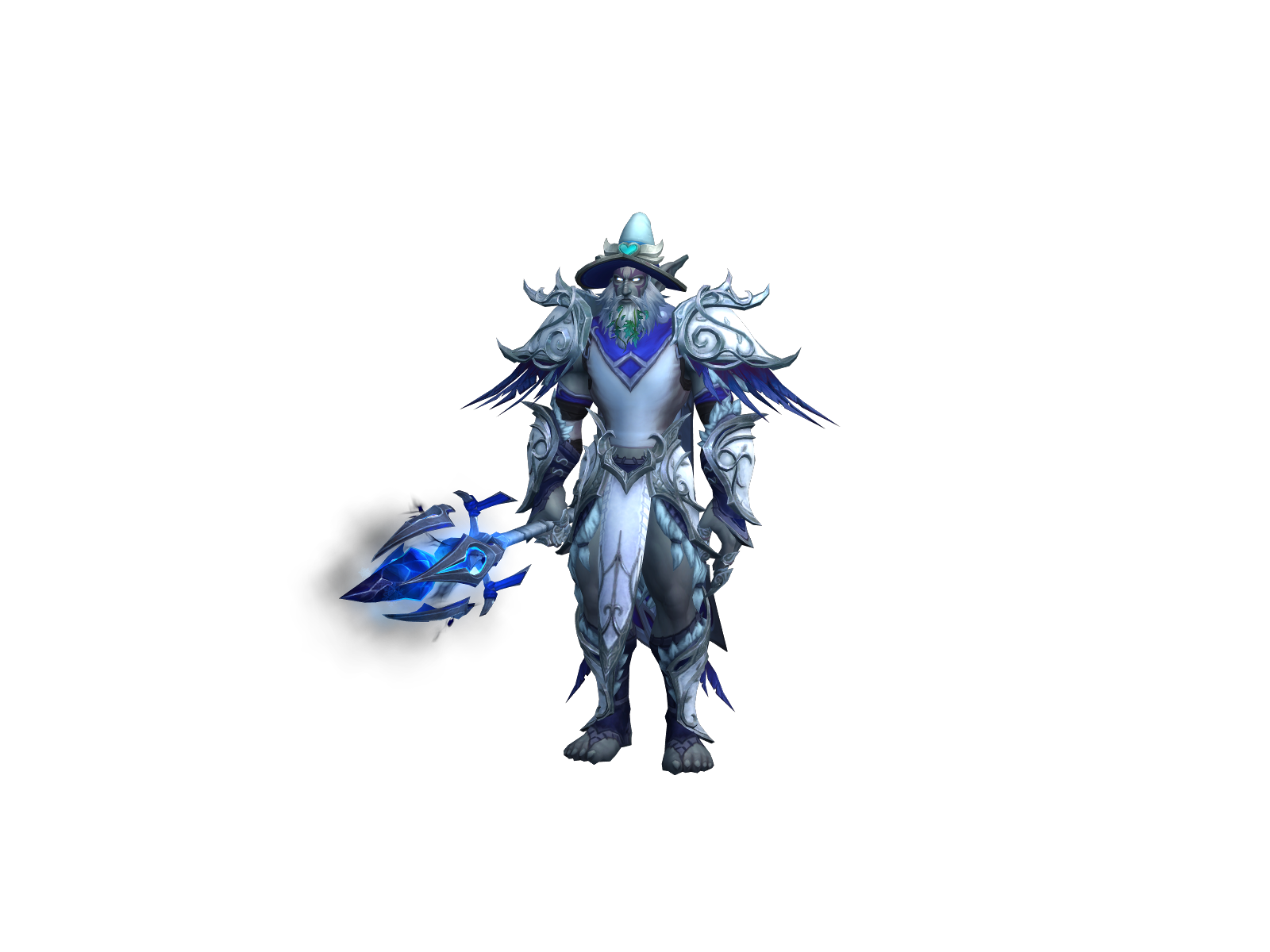 Gallian 3D character render