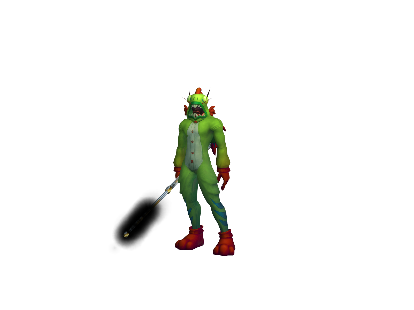 Dooleylock 3D character render
