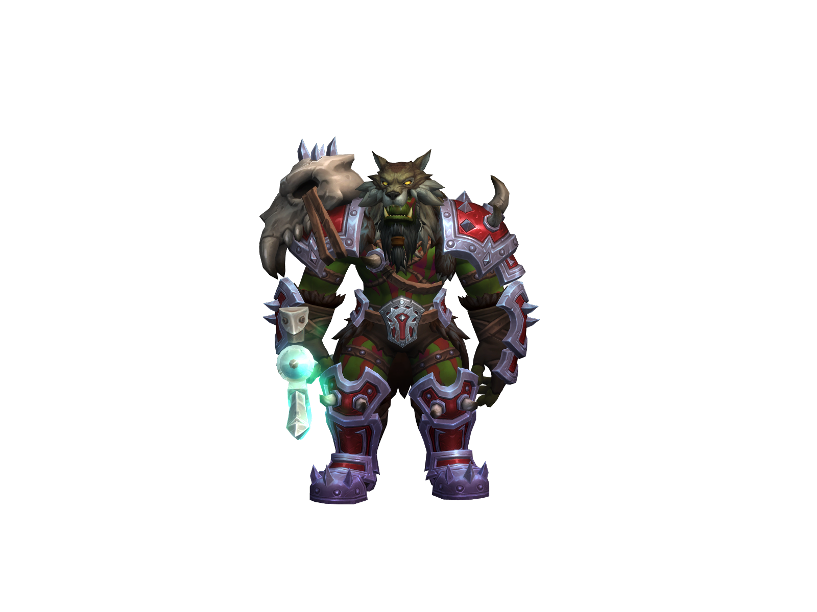 Burzluk 3D character render