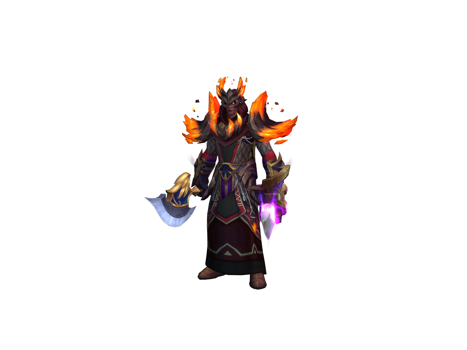 Thundrak 3D character render