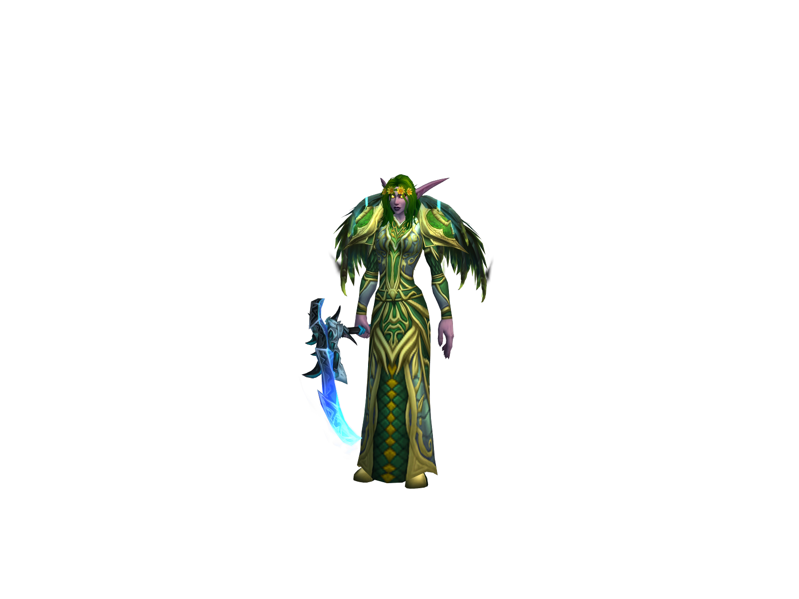 solarlights 3D character render