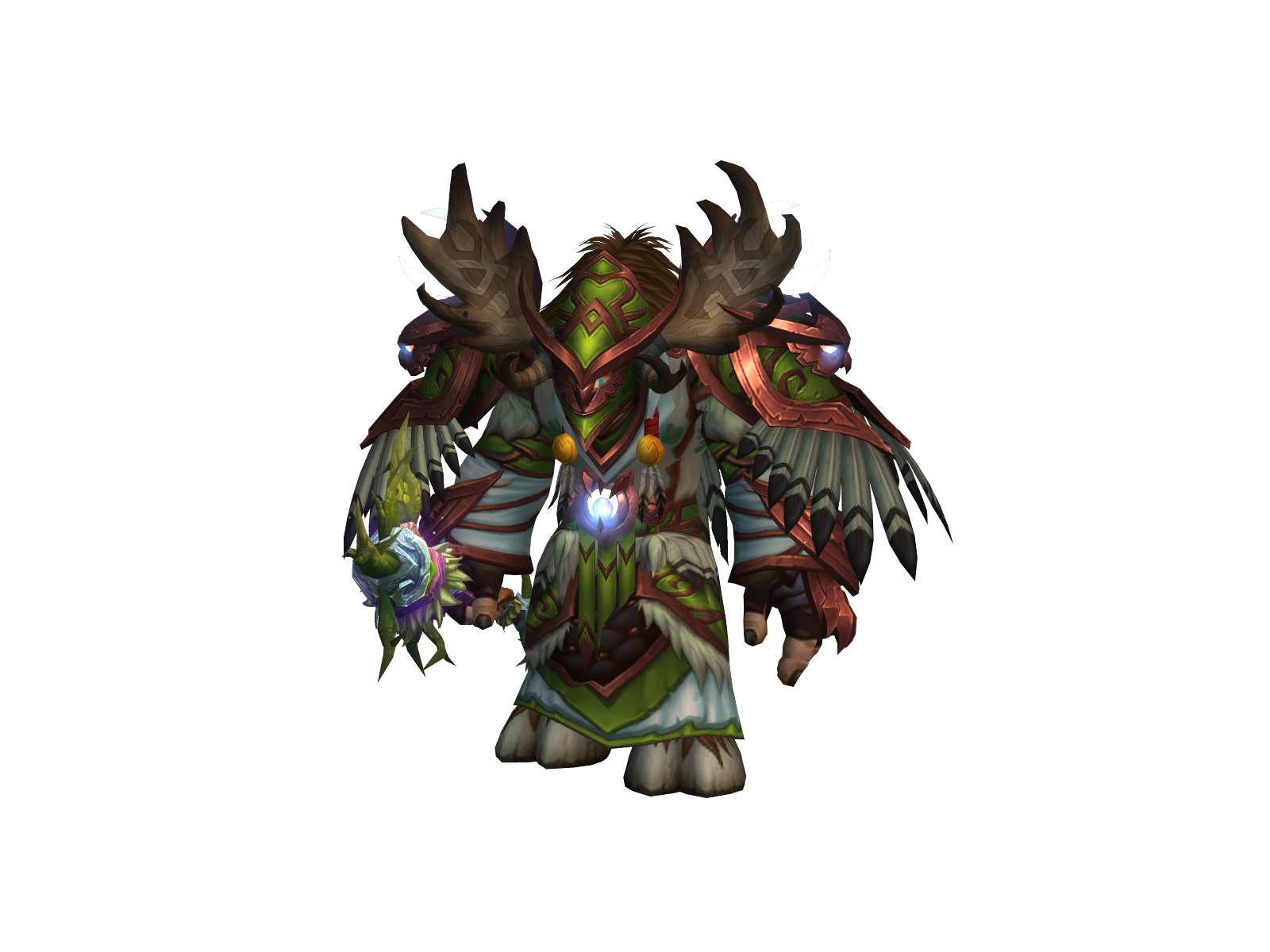 Enz 3D character render