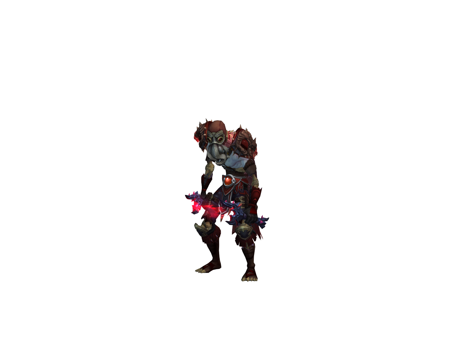 Rancid 3D character render