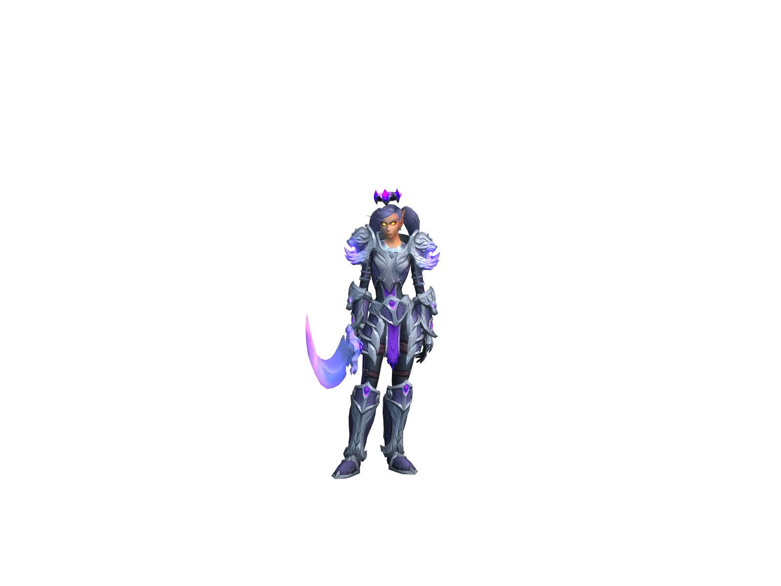 Elízah 3D character render