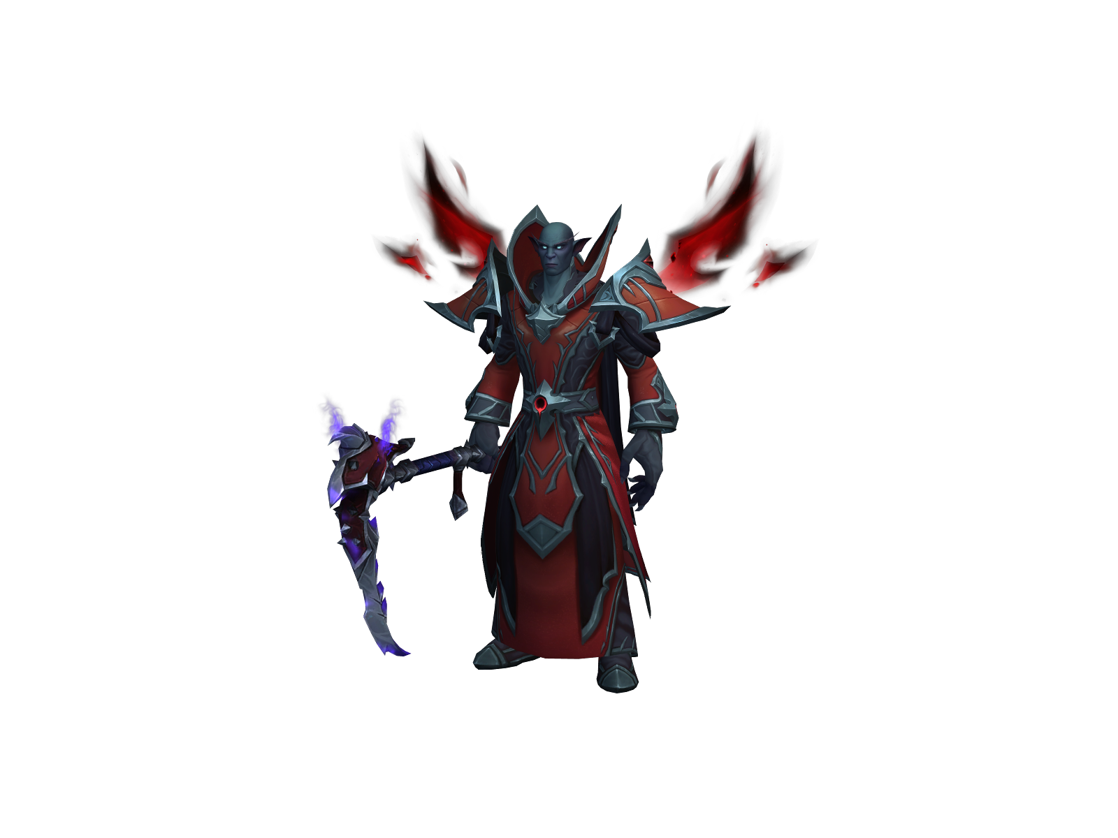 Darkul 3D character render