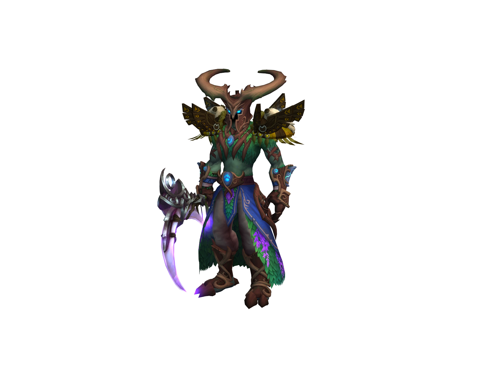 Druhn 3D character render