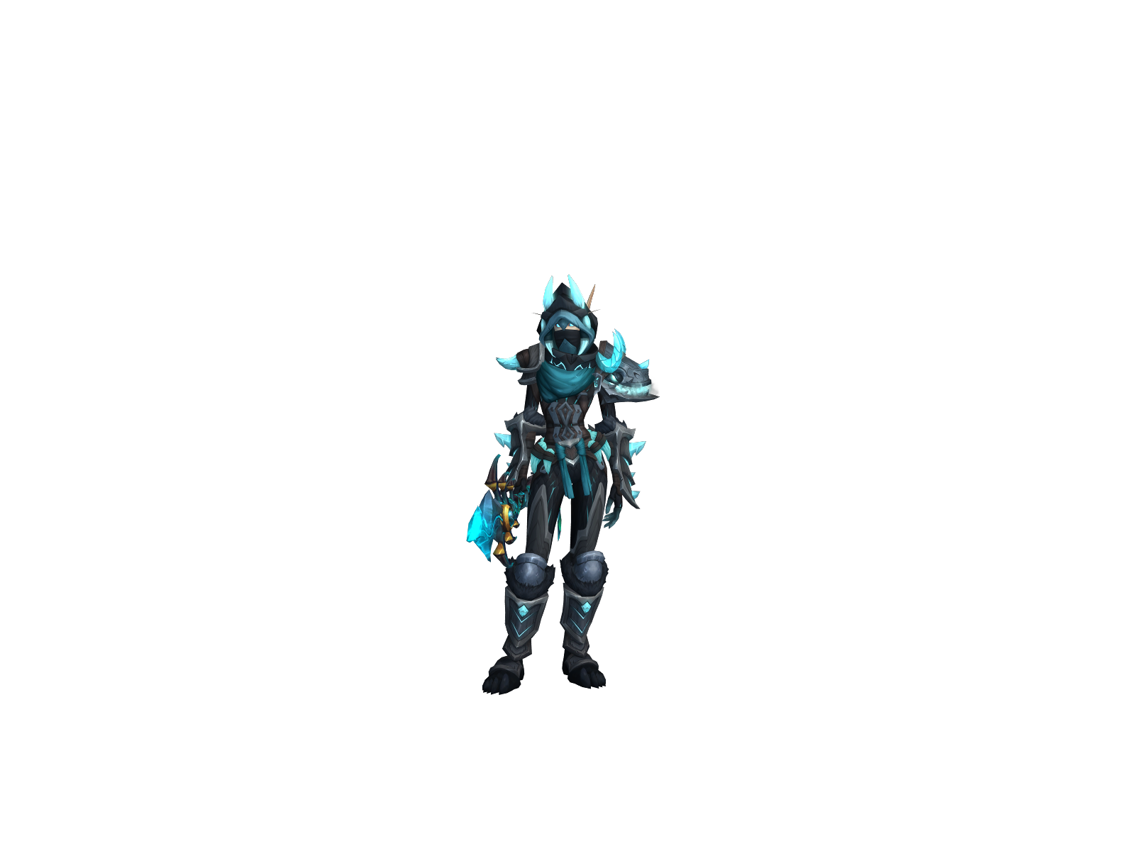 Caridin character render