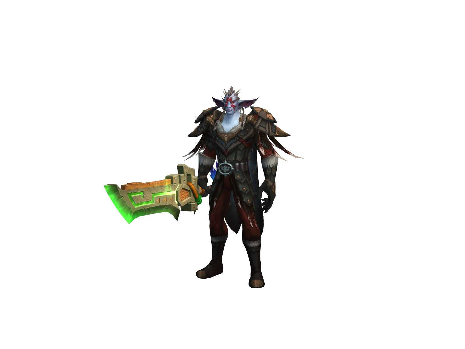 Treevah 3D character render