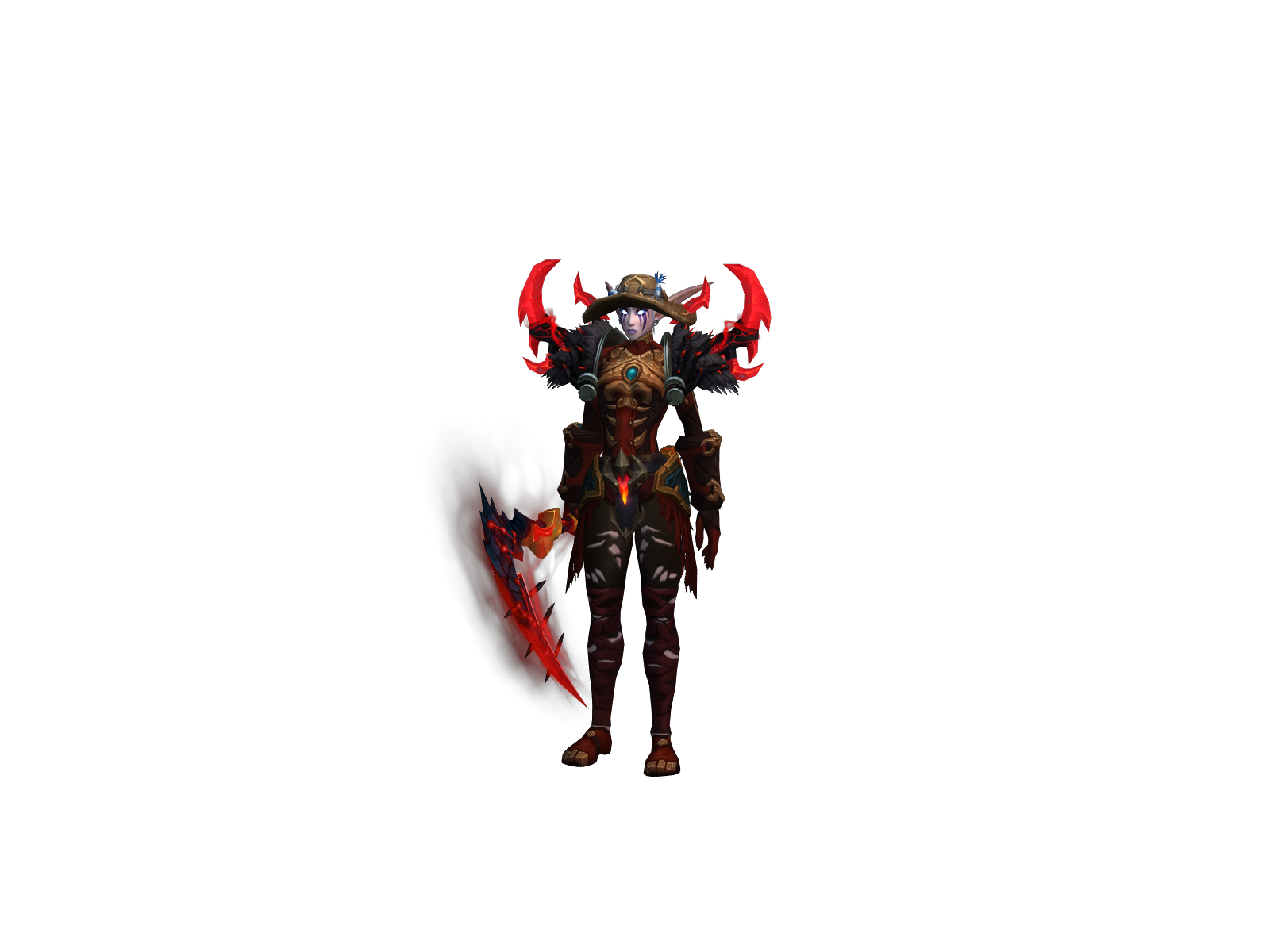 Spydru 3D character render