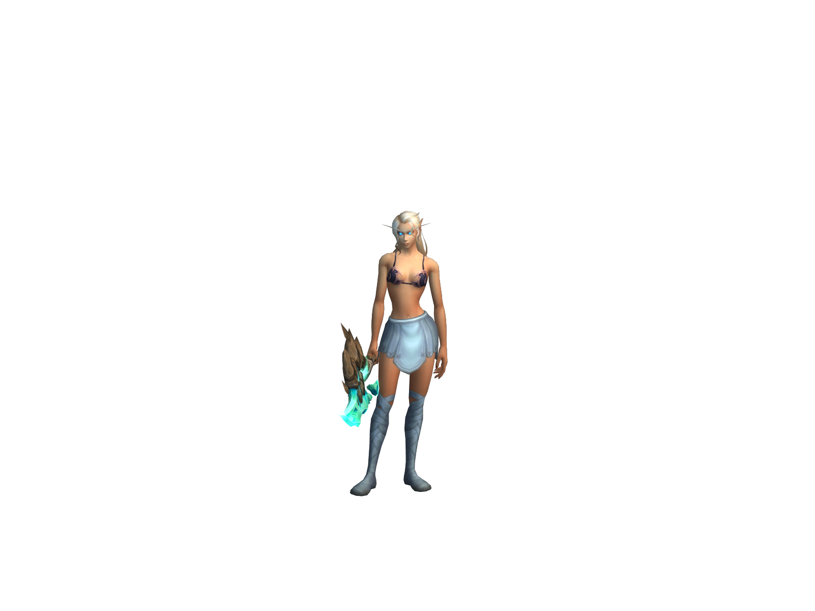 Monkiponki 3D character render