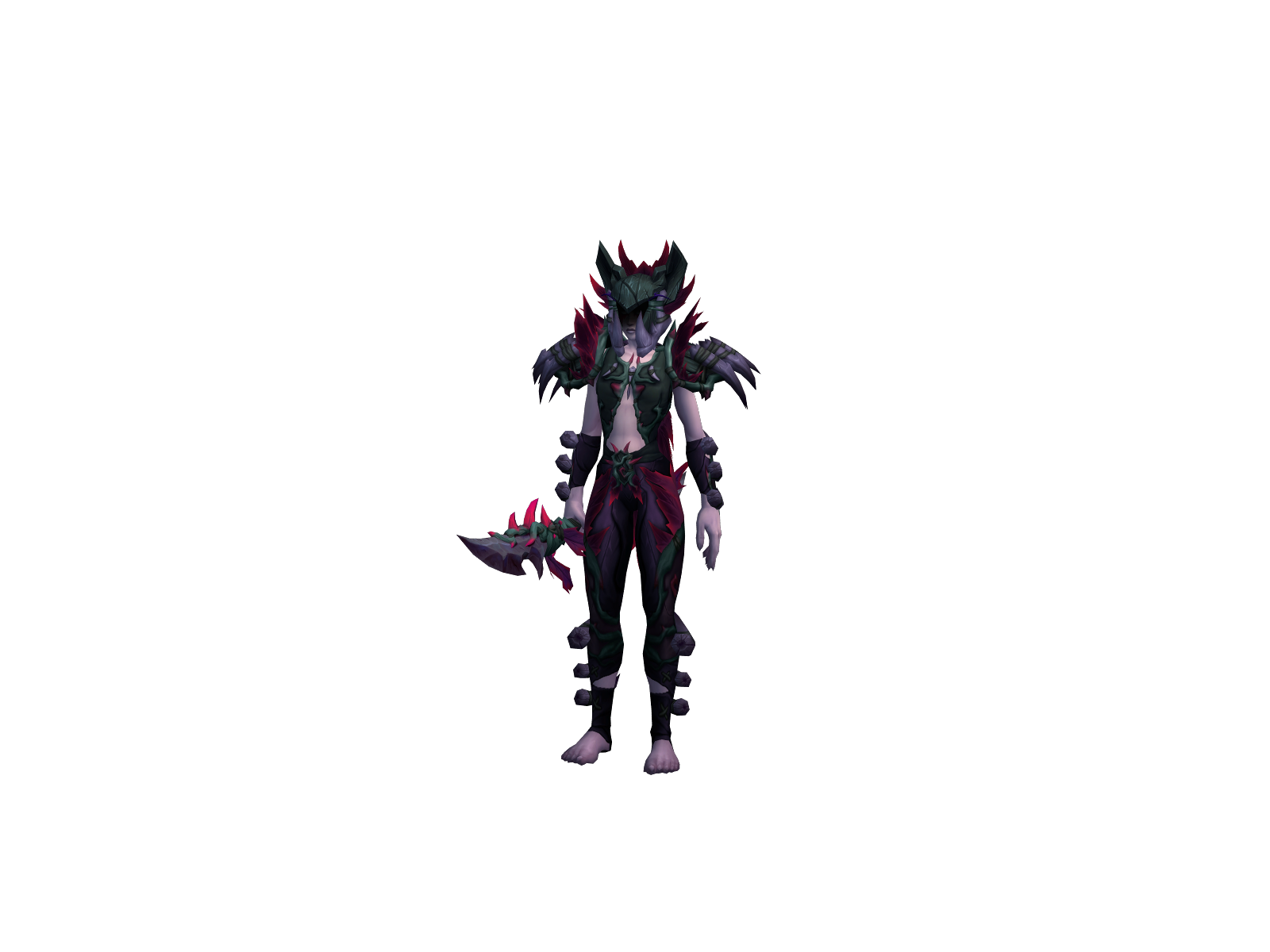 Veli 3D character render