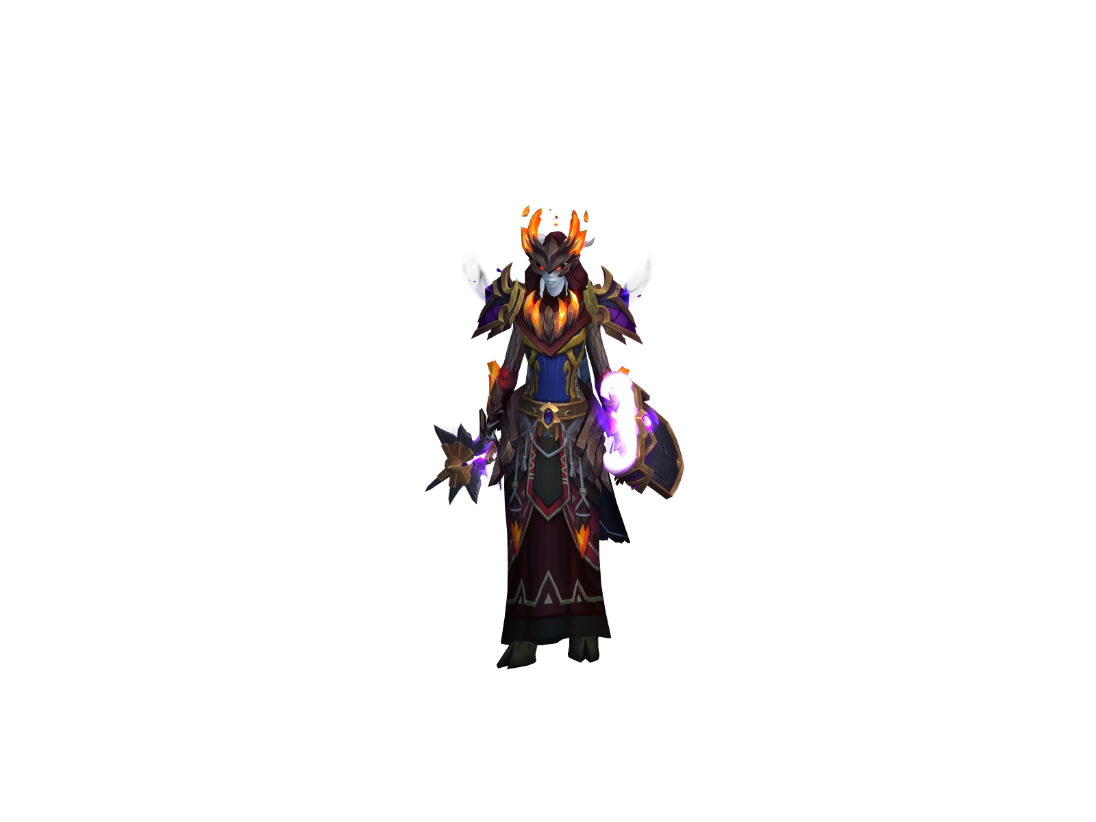Dreyk 3D character render