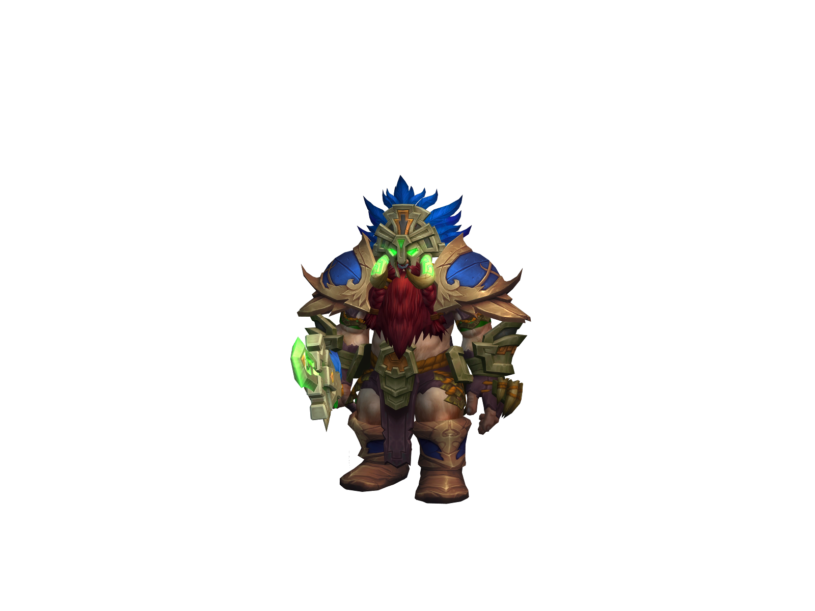 Vedin 3D character render