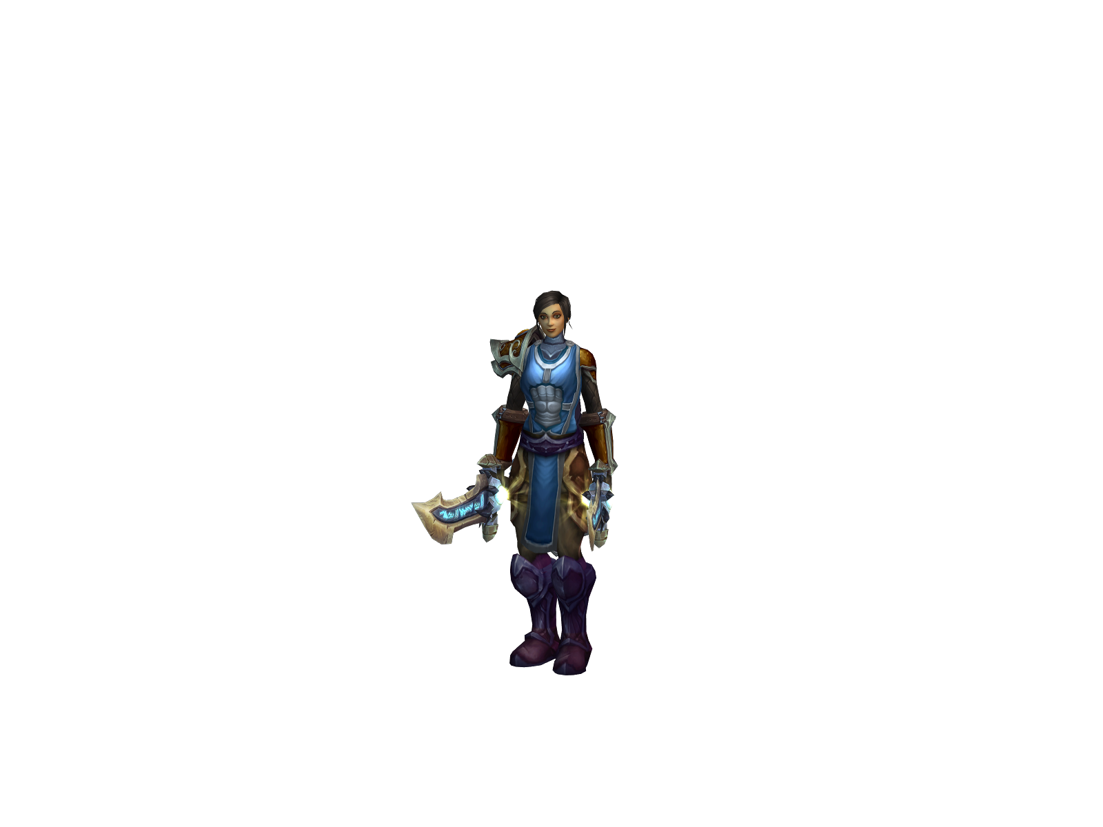 Arzosah 3D character render