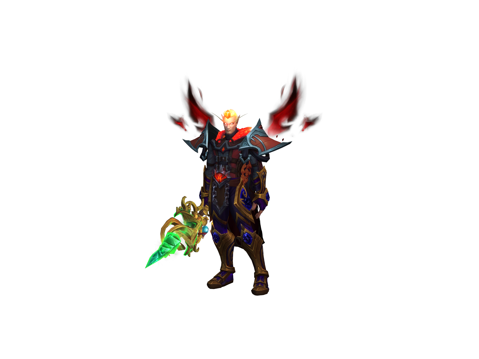 Inserviendo 3D character render