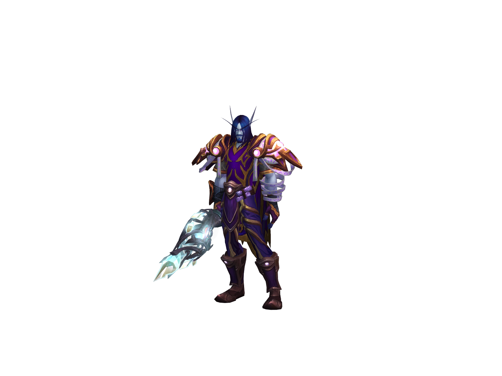 Indoril 3D character render