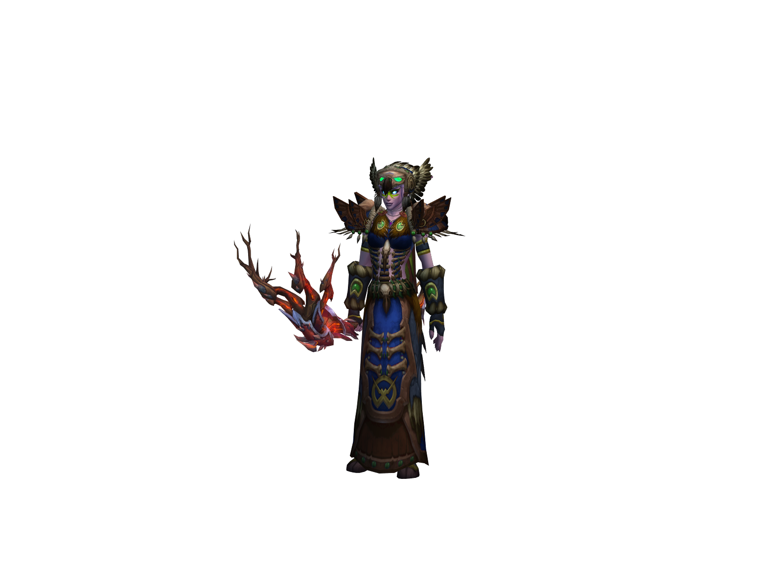 Bale 3D character render